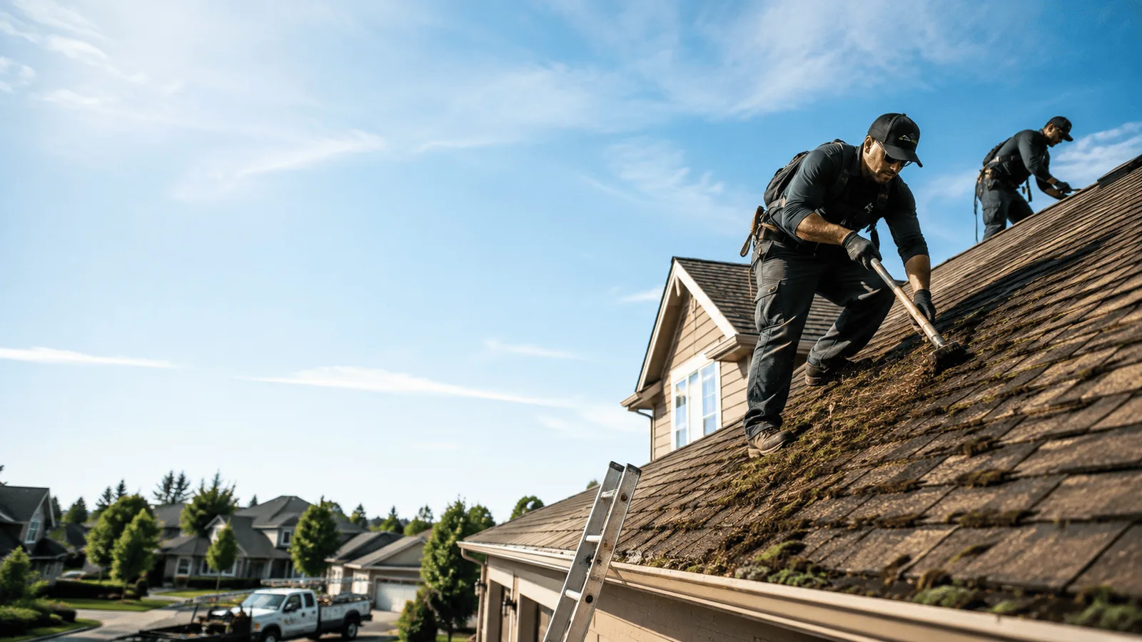 Roof Moss Removal in New Haven, CT near me